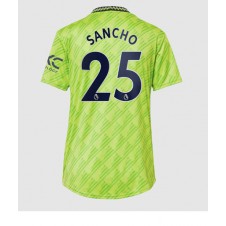 Manchester United Jadon Sancho #25 Tredje Tröja Dam 2022-23 Korta ärmar